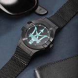  Shop Authentic Maserati Potenza Aqua Edition Black Dial Black Mesh Bracelet Watch For Men - R8853144002 - Luxxuri