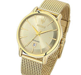  Shop Authentic Maserati Epoca Golden Dial Golden Mesh Bracelet Watch For Men - R8853118003 - Luxxuri