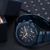  Shop Authentic Maserati Stile Chronograph Blue Dial Blue Steel Strap Watch For Men - R8873642008 - Luxxuri