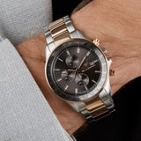  Shop Authentic Maserati SFIDA Black Dial Two Tone Steel Strap Watch For Men - R8873640014 - Luxxuri