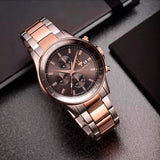  Shop Authentic Maserati SFIDA Black Dial Two Tone Steel Strap Watch For Men - R8873640014 - Luxxuri