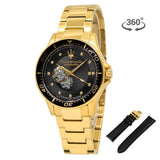  Shop Authentic Maserati SFIDA Black Dial Yellow Gold Toned Watch For Men - R8823140003 - Luxxuri