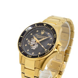  Shop Authentic Maserati SFIDA Black Dial Yellow Gold Toned Watch For Men - R8823140003 - Luxxuri
