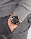  Shop Authentic Maserati Triconic Chronograph Black Dial Silver Steel Strap Watch For Men - R8873639002 - Luxxuri