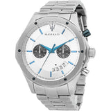  Shop Authentic Maserati Circuito Chronograph Silver Dial Silver Steel Strap Watch For Men - R8873627005 - Luxxuri