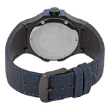  Shop Authentic Maserati Potenza Black Dial 42mm Blue Leather Strap Watch For Men - R8851108007 - Luxxuri