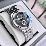  Shop Authentic Maurice Lacroix Aikon Chronograph Black Dial Silver Steel Strap Watch for Men - AI1018-SS002-330-1 - Luxxuri