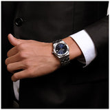  Shop Authentic Maurice Lacroix Aikon Chronograph Blue Dial Silver Steel Strap Watch for Men - AI1018-SS002-430-1 - Luxxuri