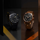  Shop Authentic Maurice Lacroix Pontos S Diver Automatic Black Dial Brown Leather Strap Watch For Men - PT6248-BRZ01-330-2 - Luxxuri