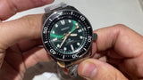  Shop Authentic Seiko Prospex 140th Anniversary Limited Divers Green Dial Silver Steel Strap Watch For Men - SPB207J1 - Luxxuri