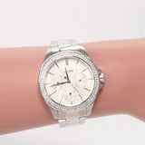  Shop Authentic Hugo Boss Premiere Silver Dial Silver Steel Strap Watch for Women - 1502442 - Luxxuri