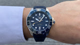  Shop Authentic Tag Heuer Aquaracer Professional 300 Automatic Blue Dial Blue Rubber Strap Watch for Men - WBP201B.FT6198 - Luxxuri