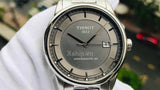  Shop Authentic Tissot Luxury Powermatic 80 Grey Dial Silver Steel Strap Watch for Men - T086.407.11.061.00 - Luxxuri
