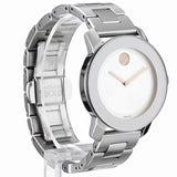  Shop Authentic Movado Bold Silver Dial Silver Steel Strap Watch For Women - 3600084 - Luxxuri