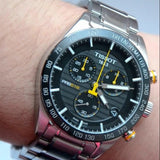  Shop Authentic Tissot PRS 516 Chronograph Black Dial Silver Steel Strap Watch For Men - T100.417.11.051.00 - Luxxuri