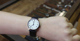  Shop Authentic Tissot Everytime Small White Dial Black Leather Strap Watch For Women - T109.210.16.033.00 - Luxxuri
