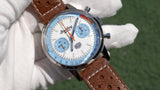  Shop Authentic Breitling Top Time Deus Limited Edition White Dial Brown Leather Strap Watch for Men - A233112A1A1X1 - Luxxuri