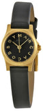  Shop Authentic Marc Jacobs Henry Dinky Black Dial Black Leather Strap Watch for Women - MBM1240 - Luxxuri