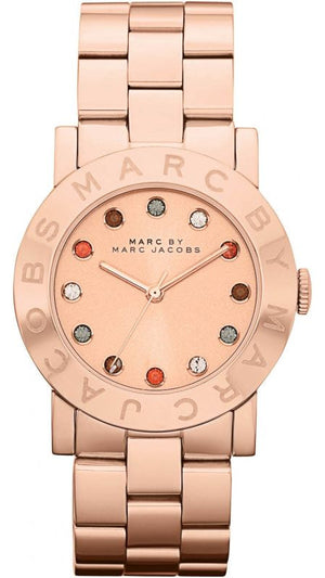  Shop Authentic Marc Jacobs Blade Rose Gold Dial Rose Gold Steel Strap Watch for Women - MBM3142 - Luxxuri