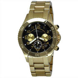  Shop Authentic Marc Jacobs Rock Chronograph Black Dial Gold Steel Strap Watch for Women - MBM3253 - Luxxuri