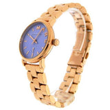  Shop Authentic Marc Jacobs Mini Baker Blue Dial Rose Gold Steel Strap Watch for Women - MBM3285 - Luxxuri