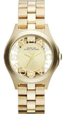  Shop Authentic Marc Jacobs Henry Gold Dial Gold Steel Strap Watch for Women - MBM3292 - Luxxuri