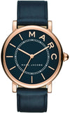  Shop Authentic Marc Jacobs Roxy Navy Blue Dial Blue Leather Strap Watch for Women - MJ1534 - Luxxuri