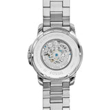  Shop Authentic Fossil Grant Skeleton Black Dial Silver Steel Strap Watch for Men - ME3055 - Luxxuri