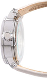  Shop Authentic Fossil Boyfriend Automatic Skeleton Silver Dial White Leather Strap Watch for Women - ME3069 - Luxxuri