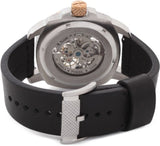  Shop Authentic Fossil Modern Machine Automatic Skeleton Dial Black Leather Strap Watch for Men - ME3082 - Luxxuri