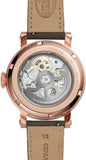  Shop Authentic Fossil Boyfriend Automatic Skeleton Grey Dial Grey Leather Strap Watch for Women - ME3089 - Luxxuri
