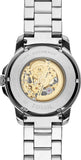 Shop Authentic Fossil Grant Automatic Skeleton White Dial Two Tone Steel Strap Watch for Men - ME3112 - Luxxuri