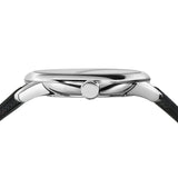  Shop Authentic Burberry Classic Round Cream Dial Black Leather Strap Watch for Men - BU10008 - Luxxuri