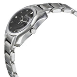  Shop Authentic Tissot T Wave Black Dial Two Tone Steel Strap Watch For Women - T023.210.11.056.00 - Luxxuri