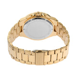  Shop Authentic Michael Kors Lennox Chronograph Gold Dial Gold Steel Strap Watch For Men - MK8989 - Luxxuri