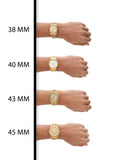  Shop Authentic Michael Kors Lennox Chronograph White Dial Gold Steel Strap Watch For Men - MK9120 - Luxxuri