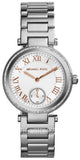  Shop Authentic Michael Kors Skylar Quartz White Dial Silver Steel Strap Watch For Women - MK5970 - Luxxuri