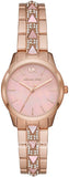  Shop Authentic Michael Kors Runway Mother of Pearl Dial Rose Gold Steel Strap Watch For Women - MK6856 - Luxxuri