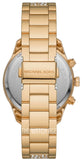  Shop Authentic Michael Kors Layton Chronograph Gold Dial Gold Steel Strap Watch For Women - MK6977 - Luxxuri