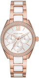  Shop Authentic Michael Kors Janelle Multifunction Silver Dial Two Tone Steel Strap Watch For Women - MK7131 - Luxxuri