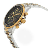  Shop Authentic Michael Kors Bayville Chronograph Black Dial Two Tone Steel Strap Watch For Women - MK8872 - Luxxuri