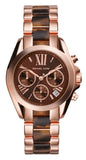  Shop Authentic Michael Kors Bradshaw Chronograph Brown Dial Two Tone Steel Strap Watch For Women - MK5944 - Luxxuri