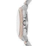  Shop Authentic Michael Kors Camille Multifunction White Dial Two Tone Steel Strap Watch For Women - MK6846 - Luxxuri