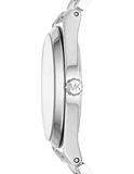  Shop Authentic Michael Kors Channing Quartz White Dial Two Tone Steel Strap Watch For Women - MK6649 - Luxxuri