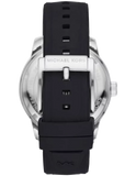  Shop Authentic Michael Kors Cunningham Multifunction Blue Dial Black Rubber Strap Watch For Men - MK7160 - Luxxuri