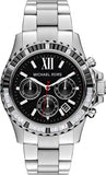  Shop Authentic Michael Kors Everest Chronograph Black Dial Silver Steel Strap Watch For Women - MK5753 - Luxxuri