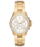  Shop Authentic Michael Kors Everest Chronograph White Dial Gold Steel Strap Watch For Women - MK7212 - Luxxuri