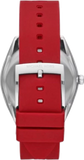  Shop Authentic Michael Kors Janelle Three Hand Red Dial Red Rubber Strap Watch For Women - MK7144 - Luxxuri
