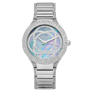  Shop Authentic Michael Kors Kerry Mother of Pearl Dial Silver Strap Watch for Women - MK3480 - Luxxuri