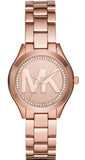  Shop Authentic Michael Kors Slim Runway Rose Gold Dial Rose Gold Steel Strap Watch for Women - MK3549 - Luxxuri